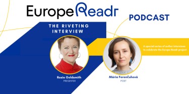 Europe Reader podcast banner with Ferencuhova